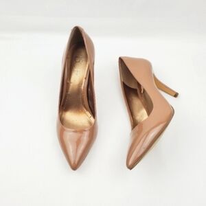 BCBG Tan Heels Elegant and Versatile